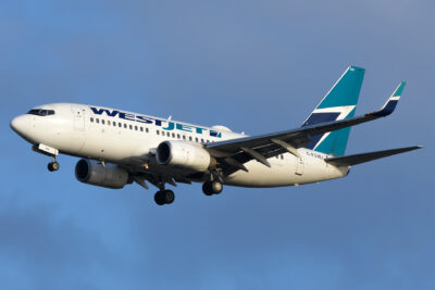 Westjet 73G C-FGWJ TPA 240324