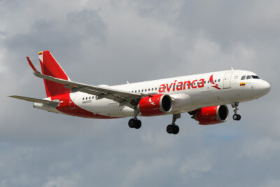 Avianca A20N N920CG MIA 260324