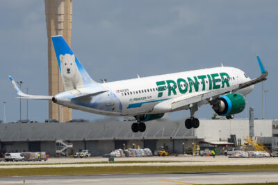 Frontier A20N N353FR MIA 260324