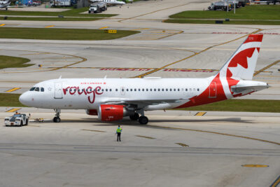 AirCanadaRouge A319 C-GARJ FLL 270324