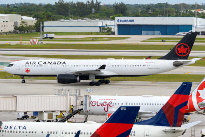 AirCanada A333 C-GKUG FLL 270324