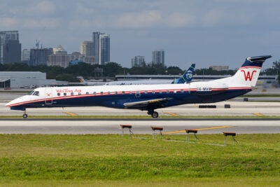 WesternAir ERJ145 C6-MAM 280324