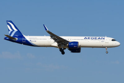 Aegean A20N SX-NAE FCO 020824