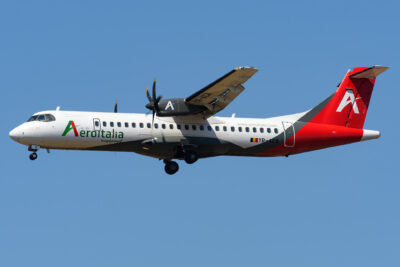 AeroitaliaRegional ATR72 YR-ACA FCO 020824a