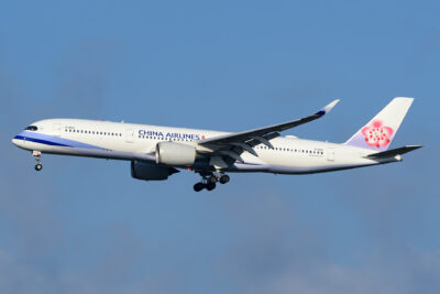 ChinaAirlines A359 B-18919 FCO 020824