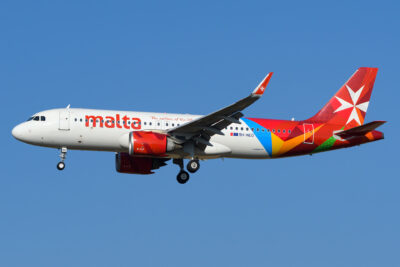 KMMaltaAirlines A20N 9H-NEO FCO 020824