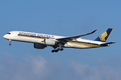 SingaporeAirlines A359 9V-SMP FCO 020824