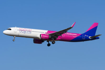 WizzairMalta A21N 9H-WAF FCO 020824