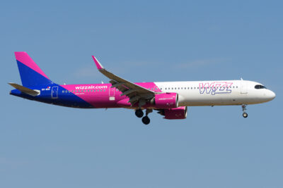 WizzairMalta A21N 9H-WDE FCO 020824