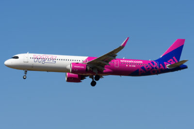 WizzairMalta A21N 9H-WDW FCO 020824